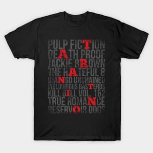 Tarantino Movies Grunge Style T-Shirt